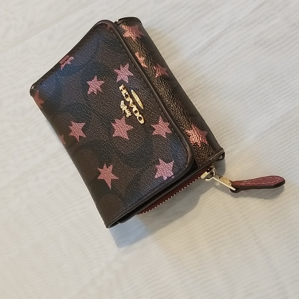 Coach Small Tri Fold Wallet
